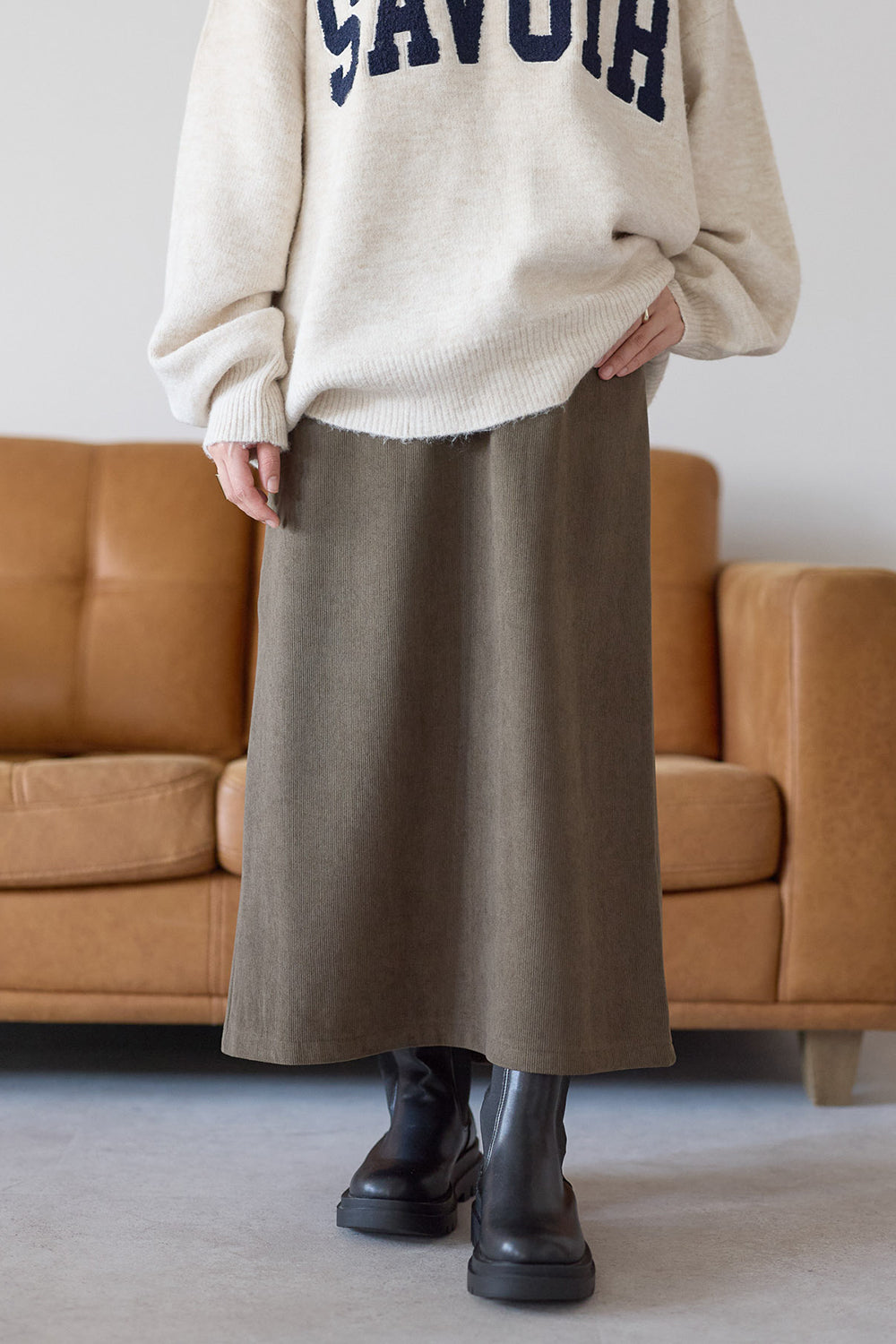 ≪SALE≫コーデュロイ裏ボンディングスカート – HEART MARKET