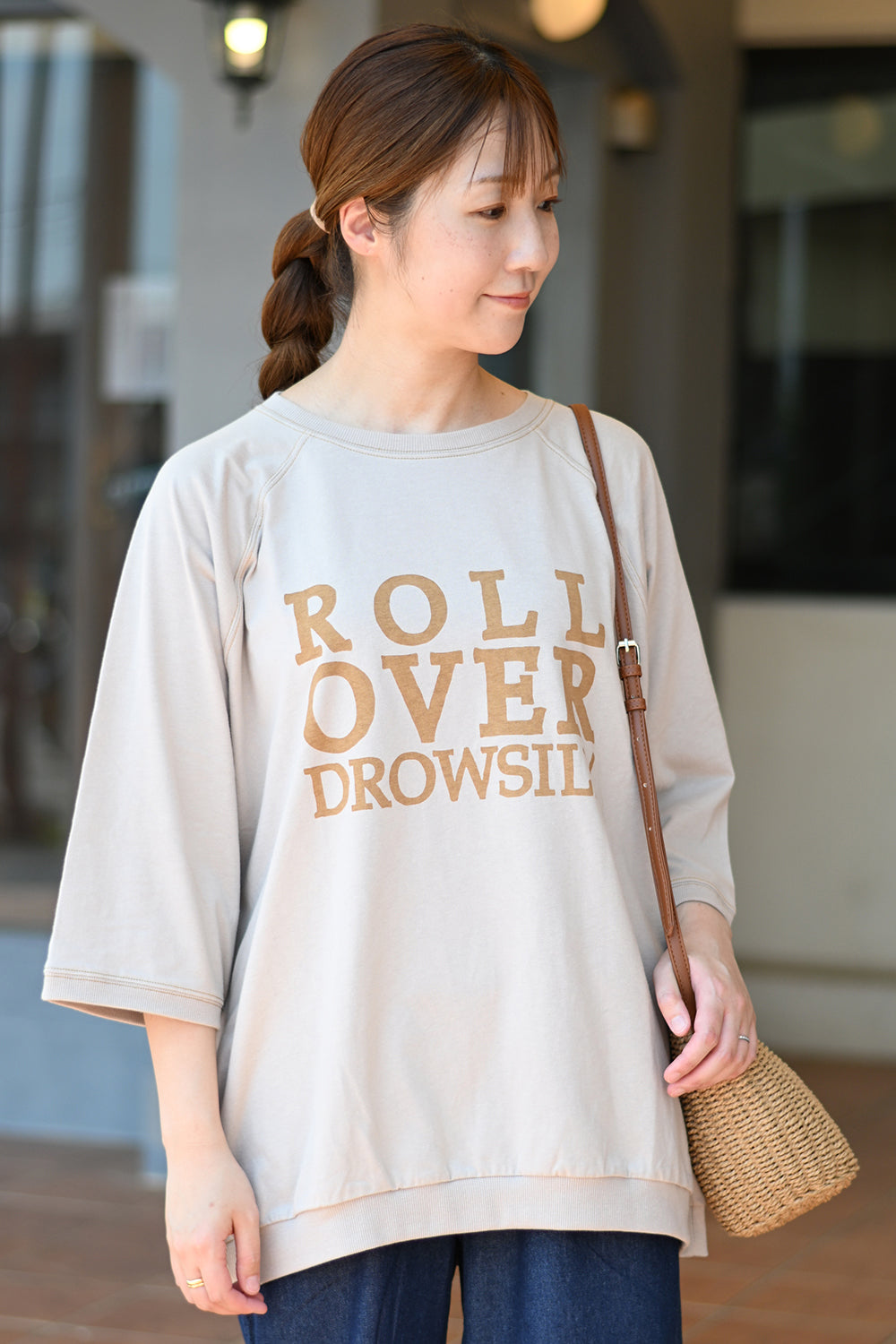 8月19日入荷予定》【一部店舗限定】【&H】ROLL OVER チュニック