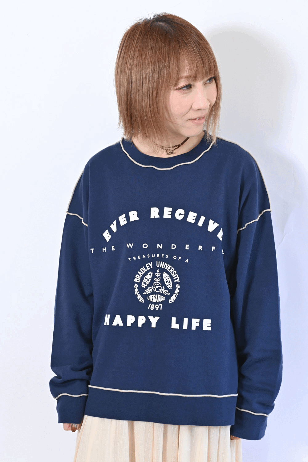 ≪SALE≫【KAKELA&TRANQUIL】リバーシブルスウェット – HEART MARKET