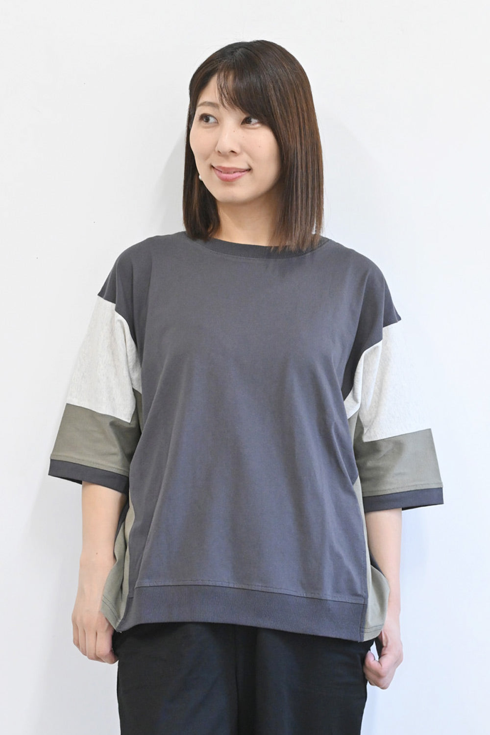 ≪SALE≫リメイク切替えビックプルオーバー – HEART MARKET