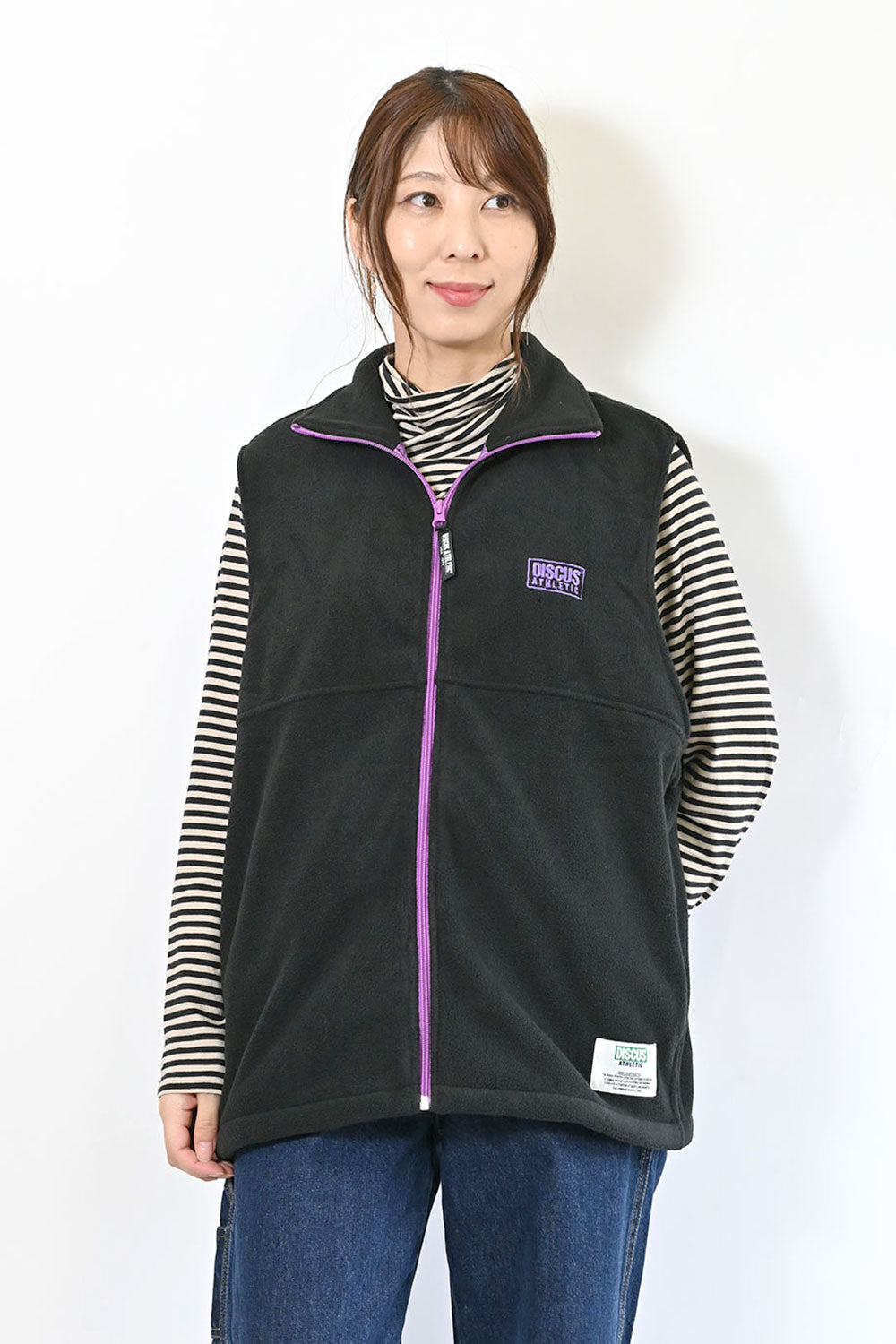 ≪SALE≫【DISCUS】DISCUSフリーススタンドZIPベスト – HEART MARKET