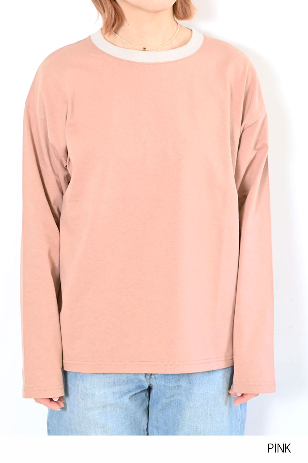 ≪SALE≫Wide Ringer Long Tee ②