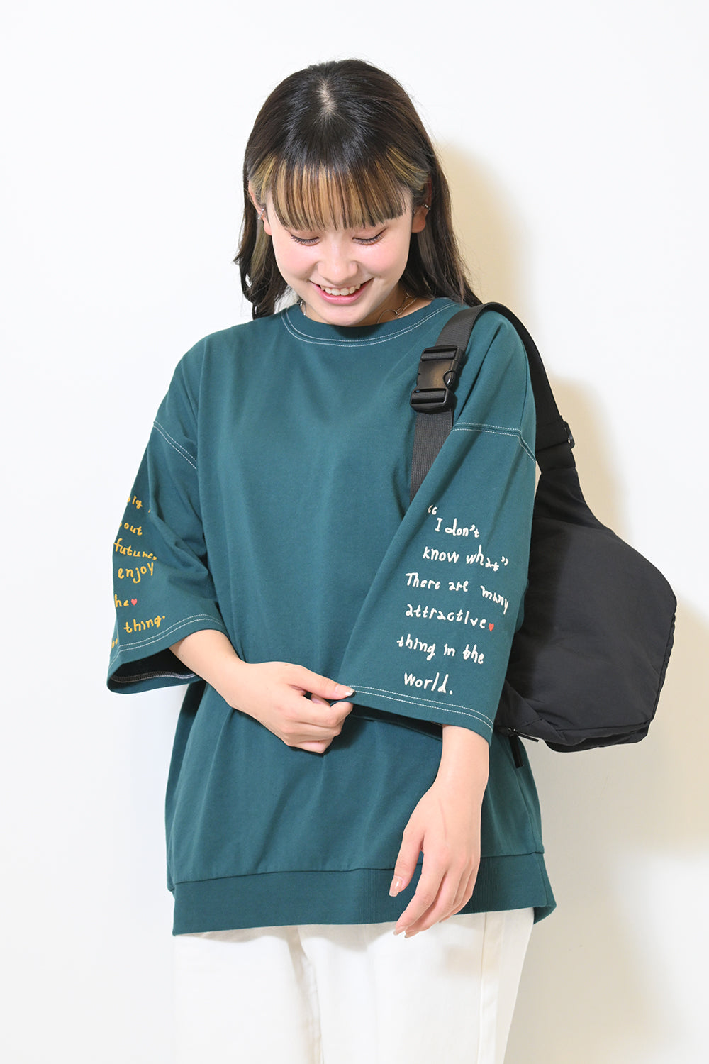Chesty THE HANY 20thコラボ　ハート刺繍 五分袖チュニック ≪SALE≫袖刺繍5分袖チュニック – HEART MARKET