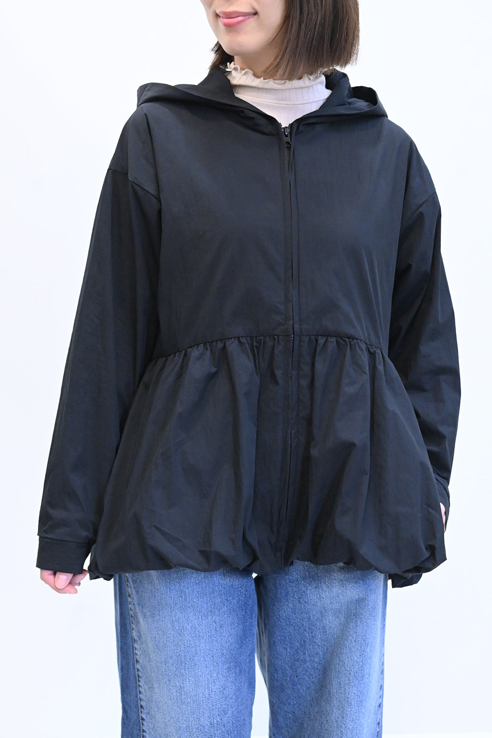 【今季商品・美品】yuni ナイロン バルーンスリーブ ブルゾン(現物写真追加) ナイロンZIPブルゾン | Lui's(ルイス)レディース | PAL CLOSET(パル