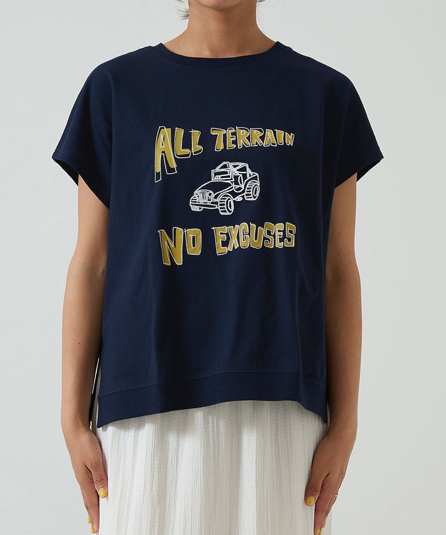 《Scheduled for Arrival Soon》JEEP Embroidery TEE