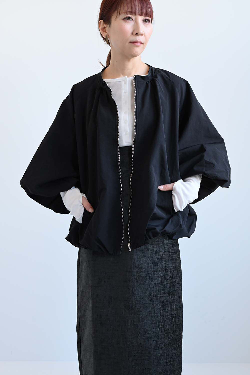 GENTIL】バルーンブルゾン – HEART MARKET