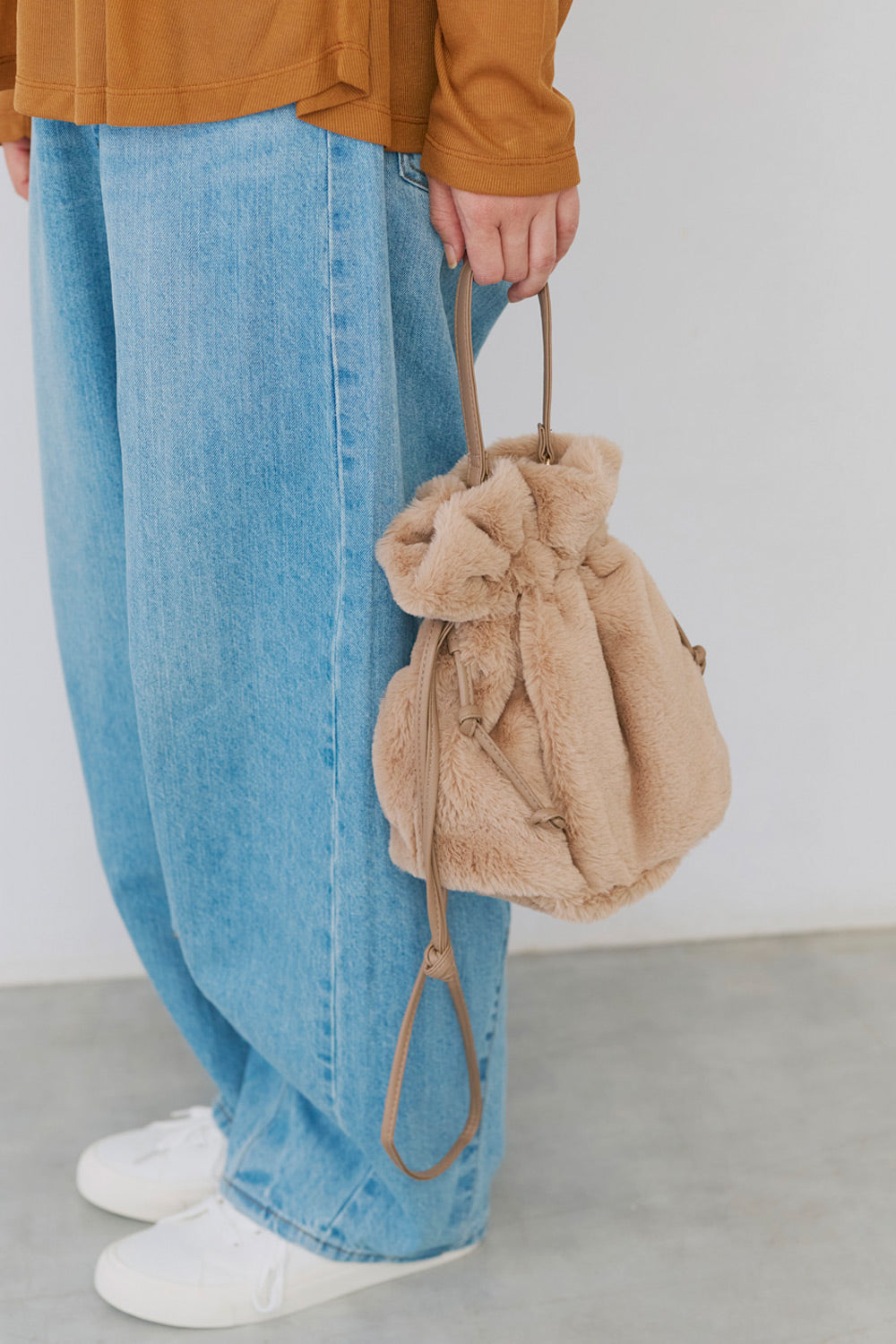 aristella】巾着2WAYファーショルダー – HEART MARKET