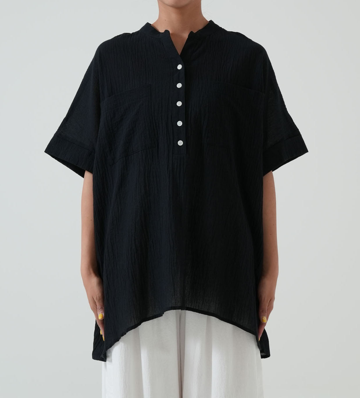 ★《Scheduled to arrive April 28》Henley skipper tunic with pocket