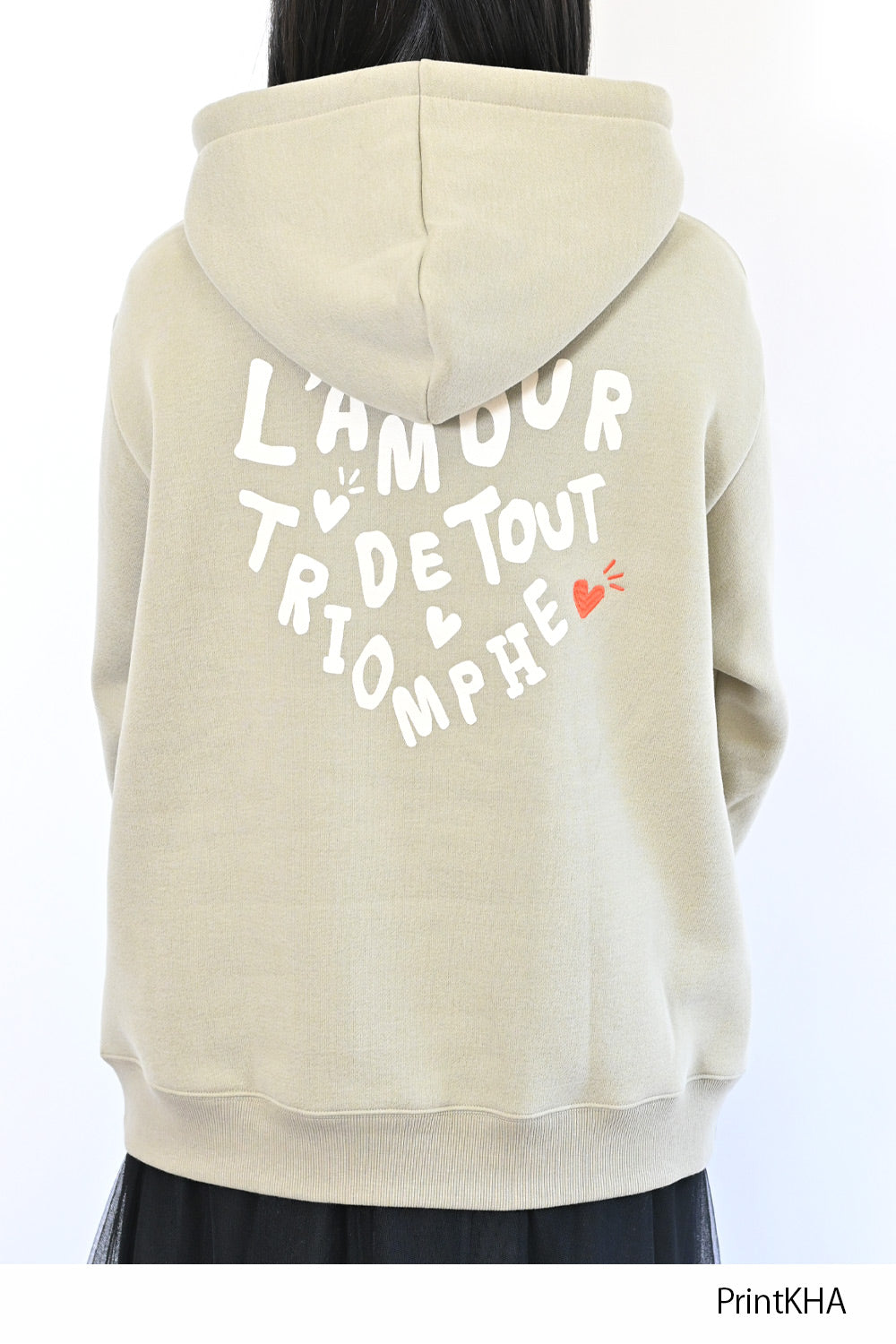 ≪SALE≫L'A MOUR Embroidered Hoodie
