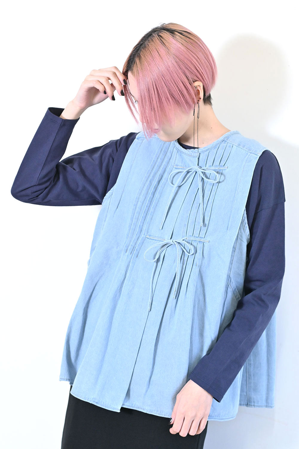 ≪SALE≫デニムリボンベスト – HEART MARKET