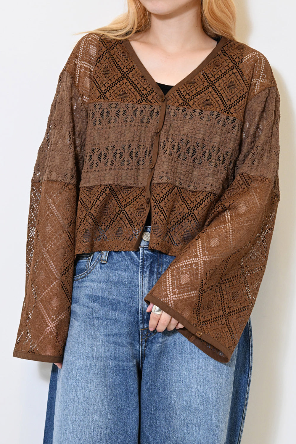 8月25日入荷予定》レース切替カーデ – HEART MARKET