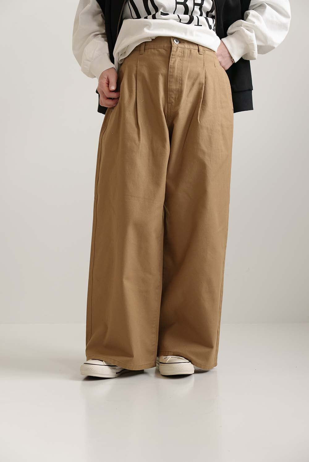 2月21日入荷》ワイドタックバギーパンツ – HEART MARKET