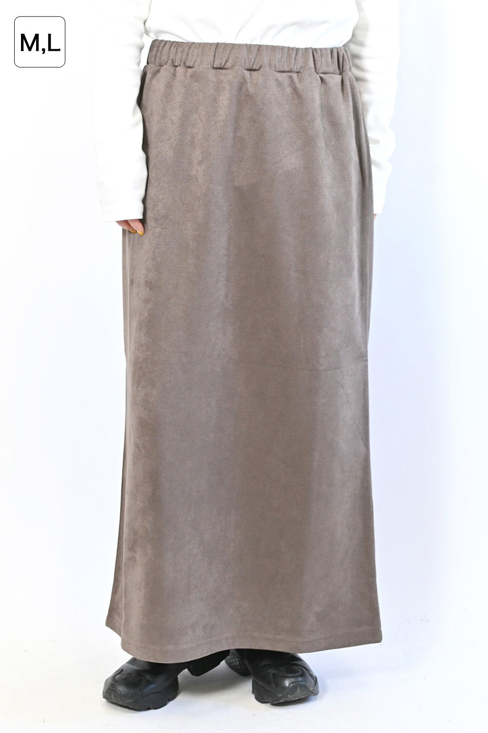 ≪SALE≫カットスウェードロングスカート – HEART MARKET