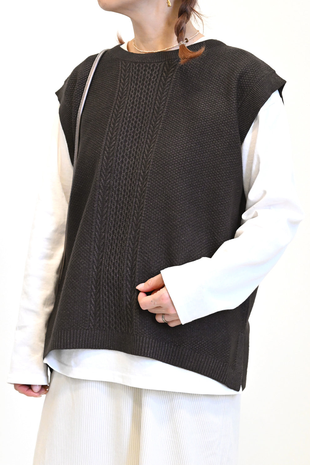 アトリエGG ニットベスト（19ハーフ） 2025年最新】atelier ggの人気