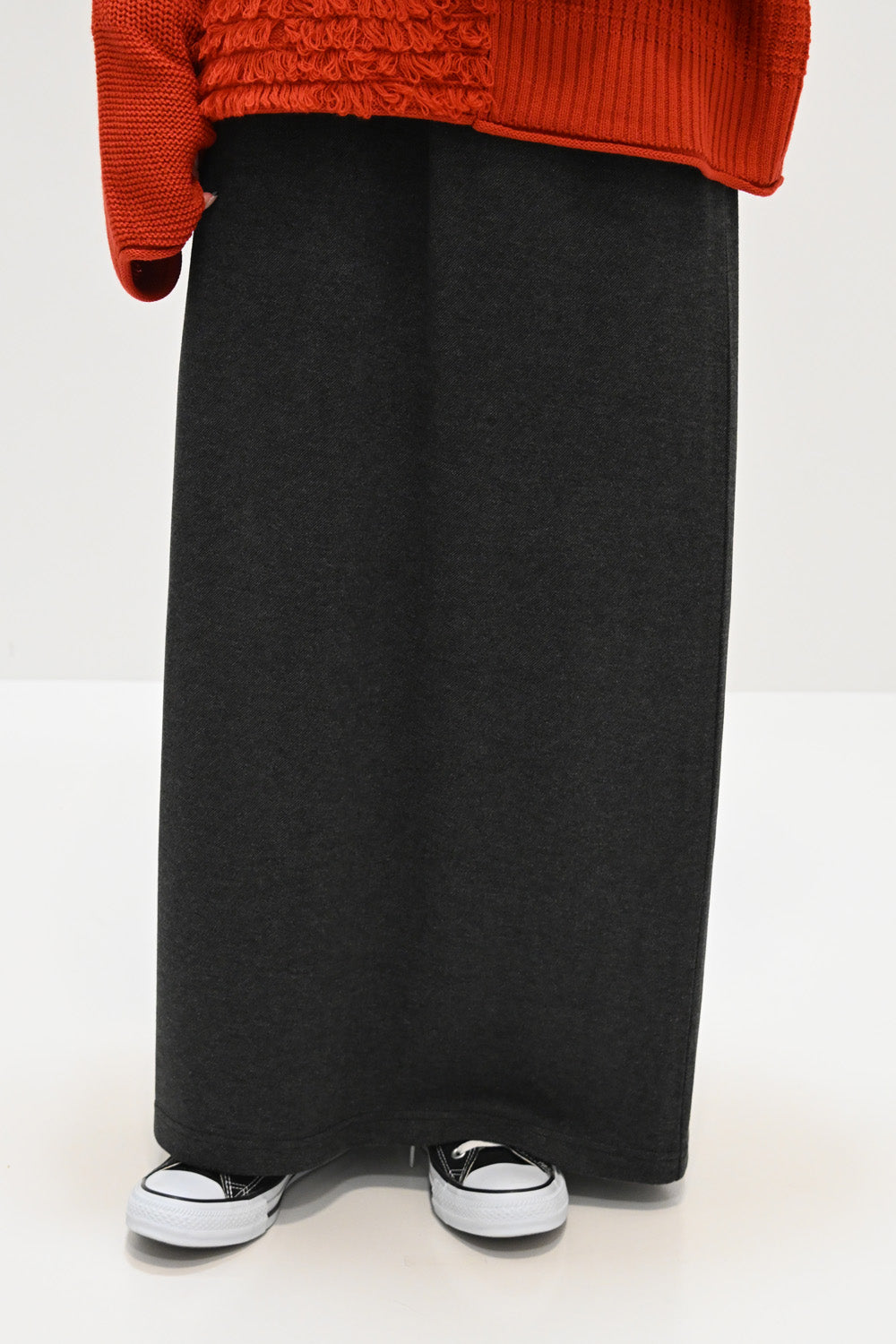 ≪SALE≫ソフトタッチメランジゆるIラインスカート – HEART MARKET