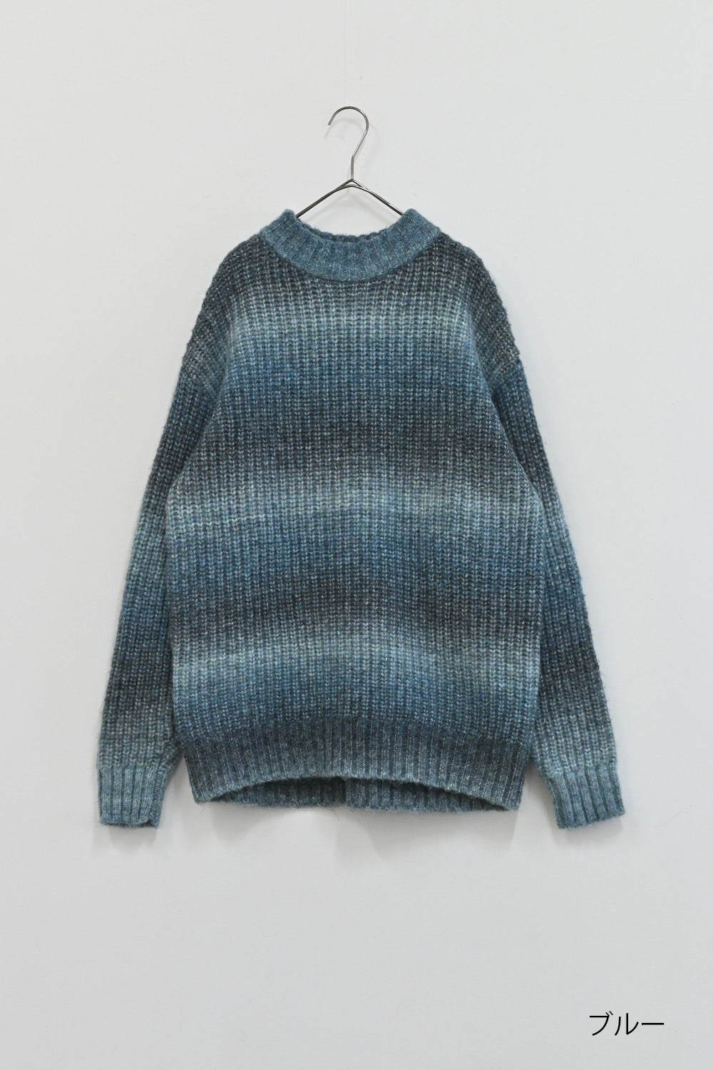 ≪SALE≫MIX Knit High Neck Tunic