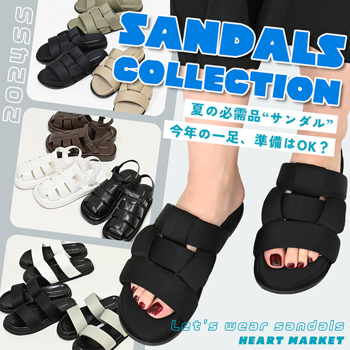 サンダル2024SS