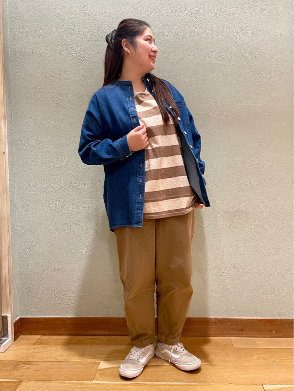 しっかりデニムBigシャツ