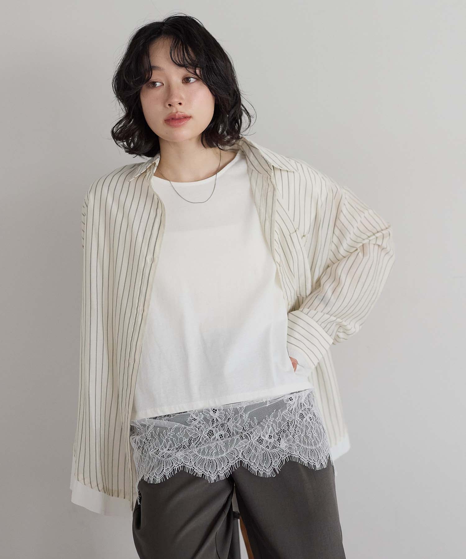 ホワイト / 157cm / FREE