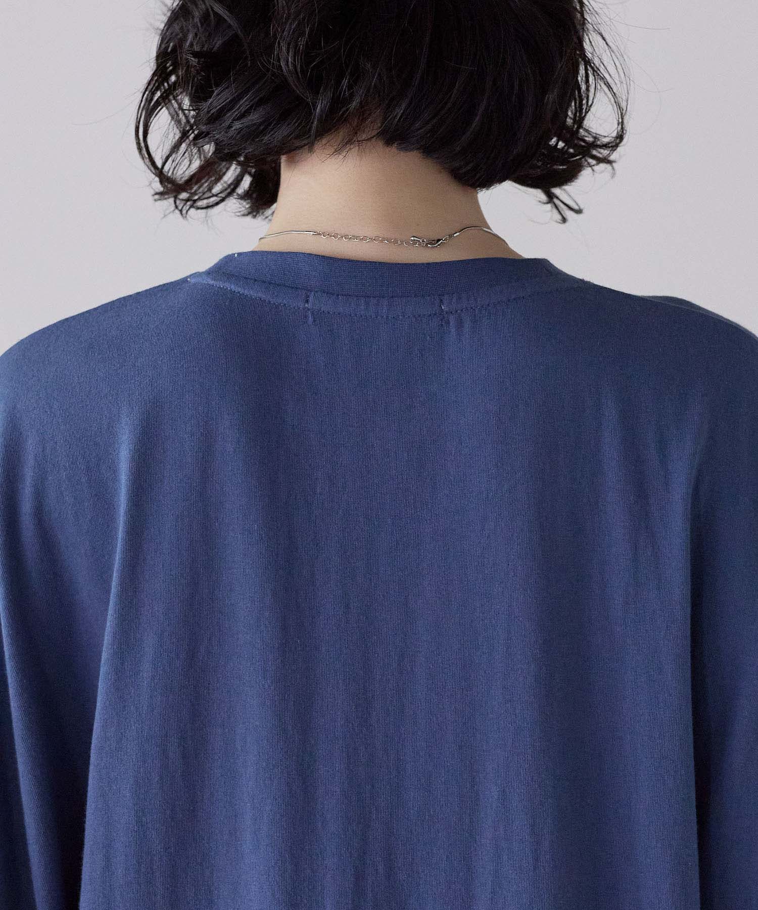 ワンポイント刺繍BIGチュニック