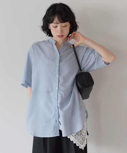 《Scheduled for April 29 Arrival》Back Design Front-Open Skipper Tunic