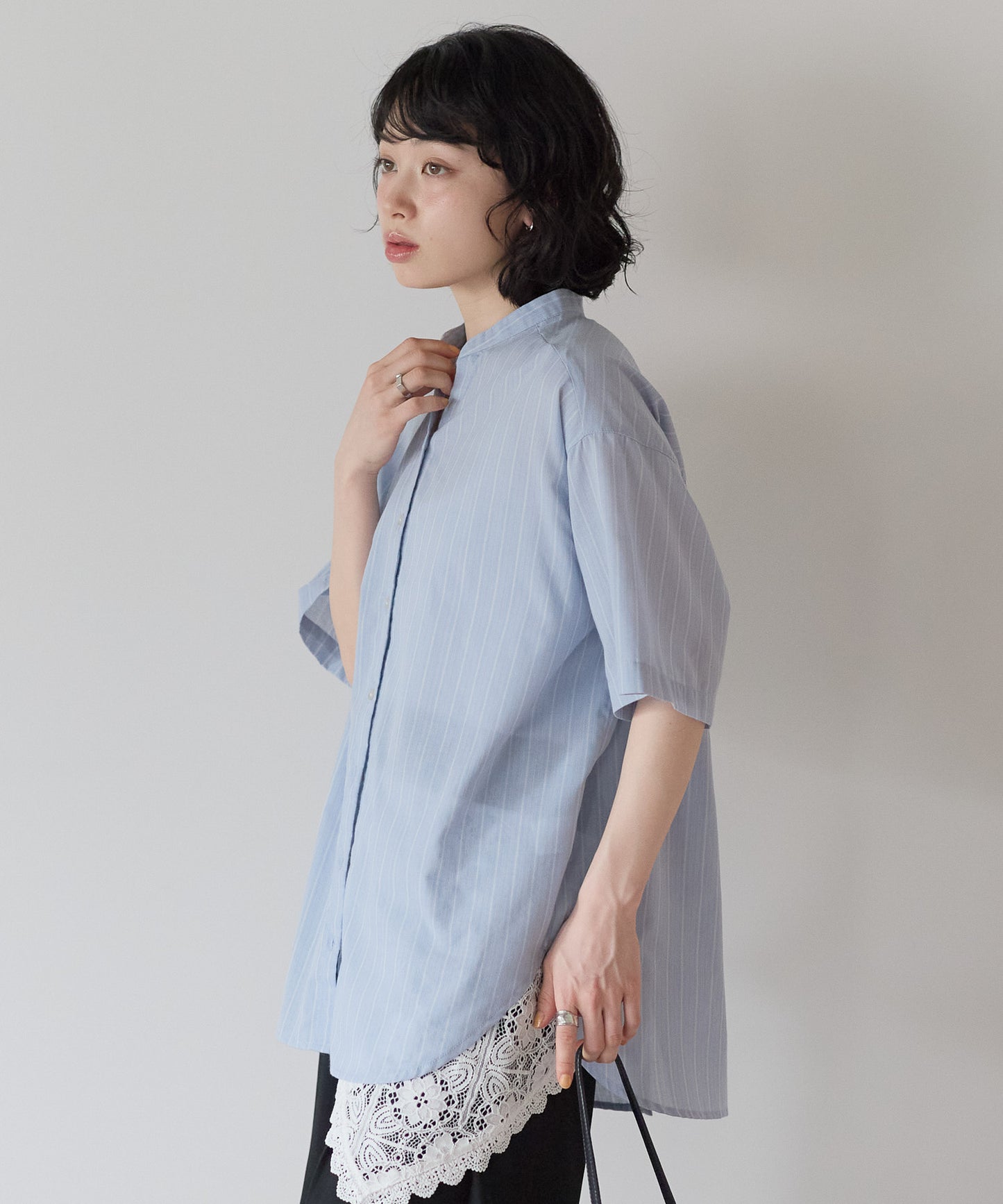 《Scheduled for April 29 Arrival》Back Design Front-Open Skipper Tunic