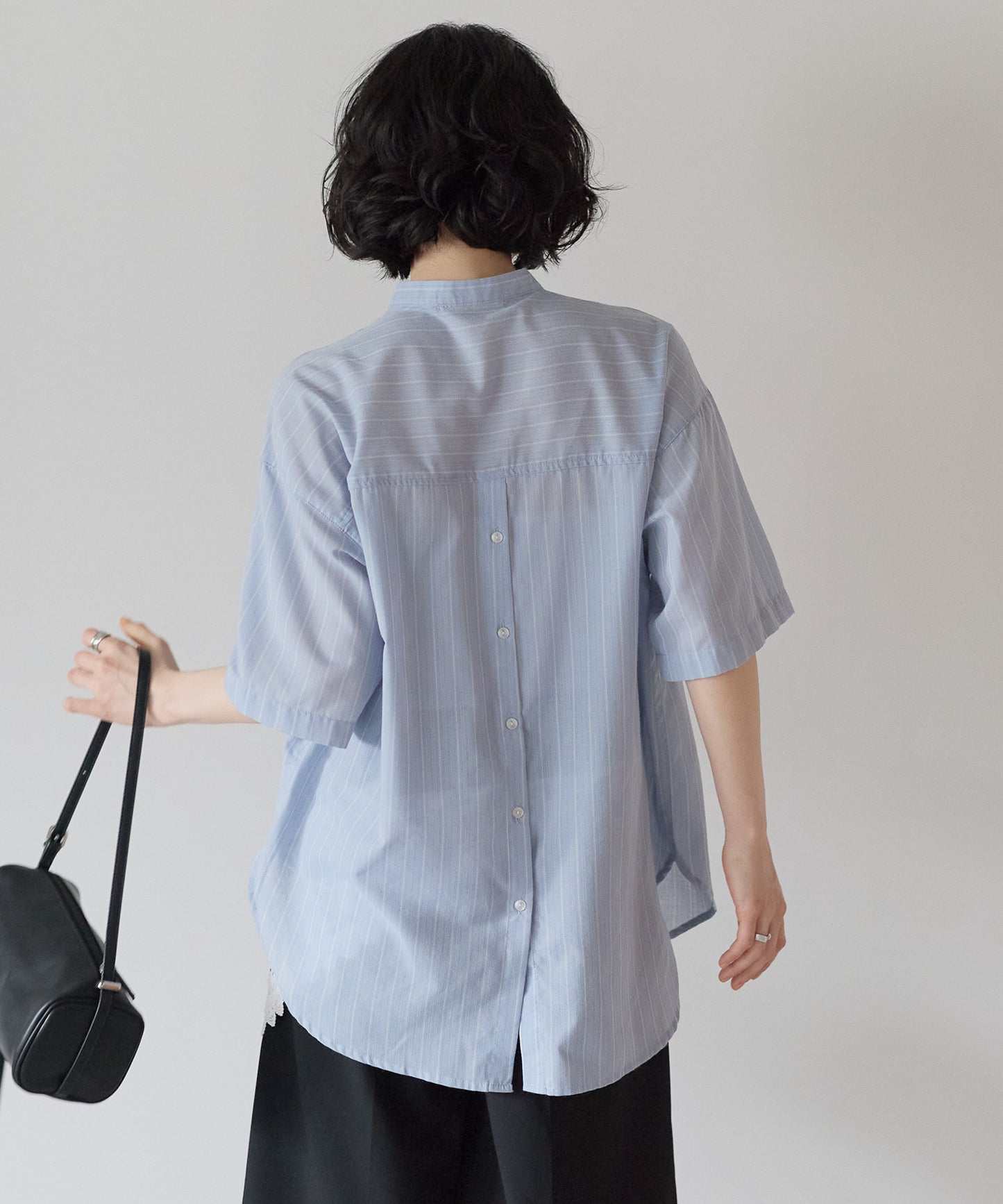 《Scheduled for April 29 Arrival》Back Design Front-Open Skipper Tunic