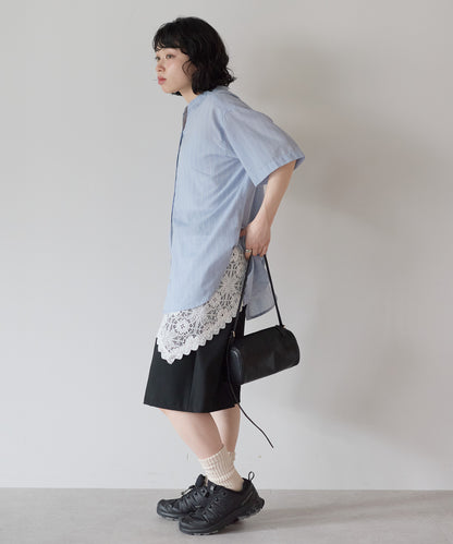《Scheduled for April 29 Arrival》Back Design Front-Open Skipper Tunic