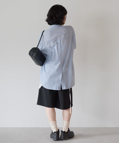 《Scheduled for April 29 Arrival》Back Design Front-Open Skipper Tunic