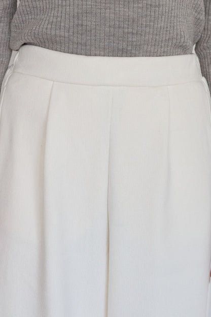 ≪SALE≫Corduroy Bonded Wide Pants