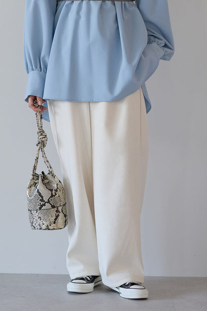 ≪SALE≫Corduroy Bonded Wide Pants