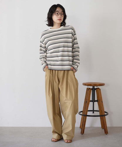 ボーダーカーキ / 157cm / M