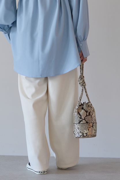 ≪SALE≫Corduroy Bonded Wide Pants