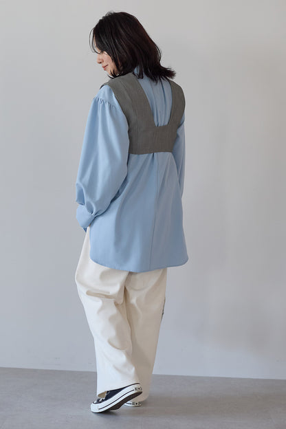 ≪SALE≫Corduroy Bonded Wide Pants