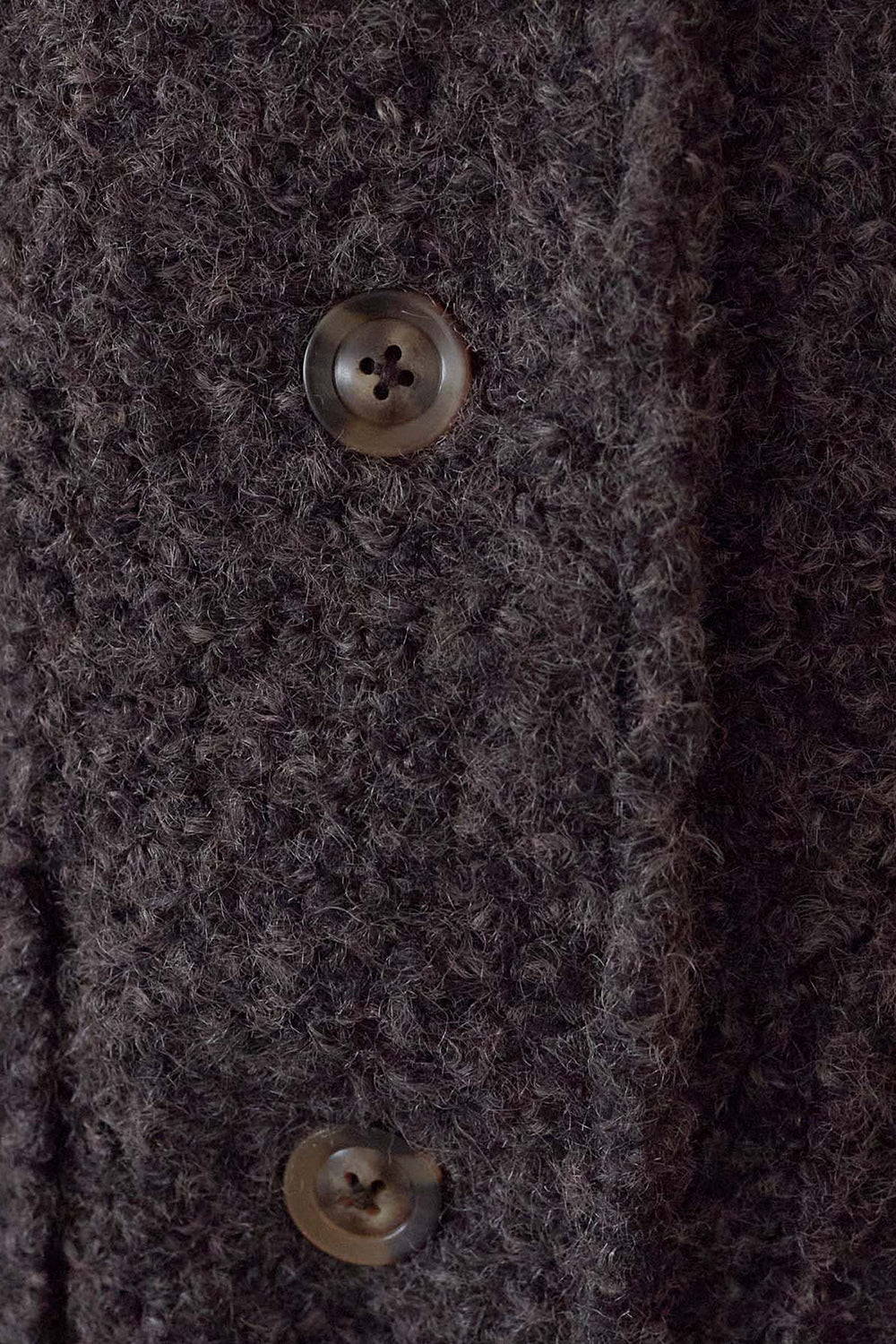 ≪SALE≫Wool-Like Crew Neck Coat