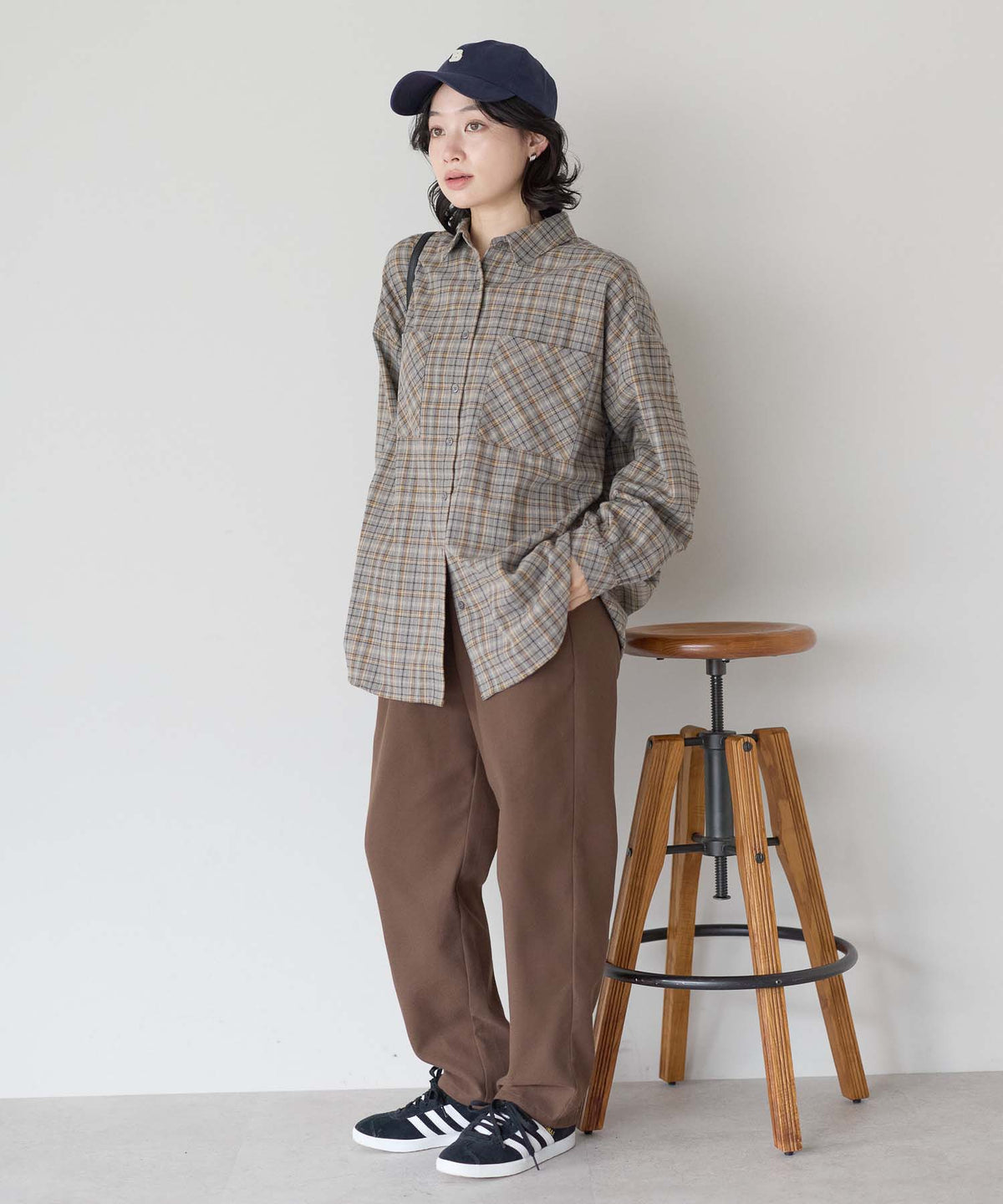 ブラウン / 157cm / M