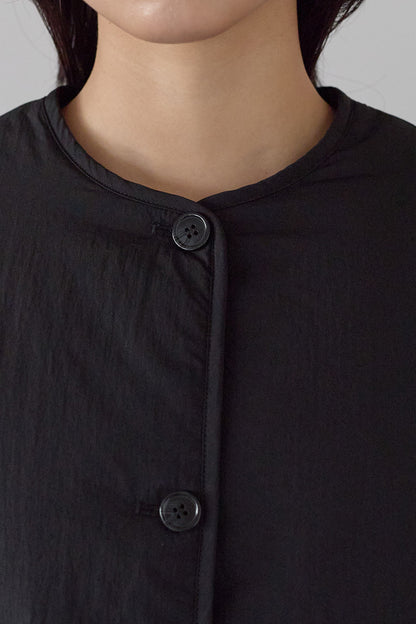 ≪SALE≫Knit Cable Switch Padded Jacket