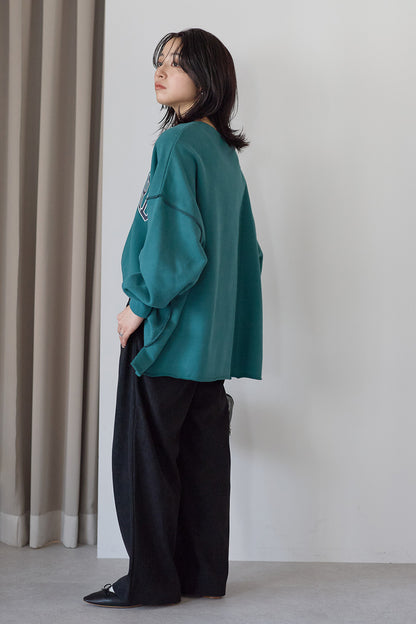 ≪SALE≫Corduroy Bonded Wide Pants
