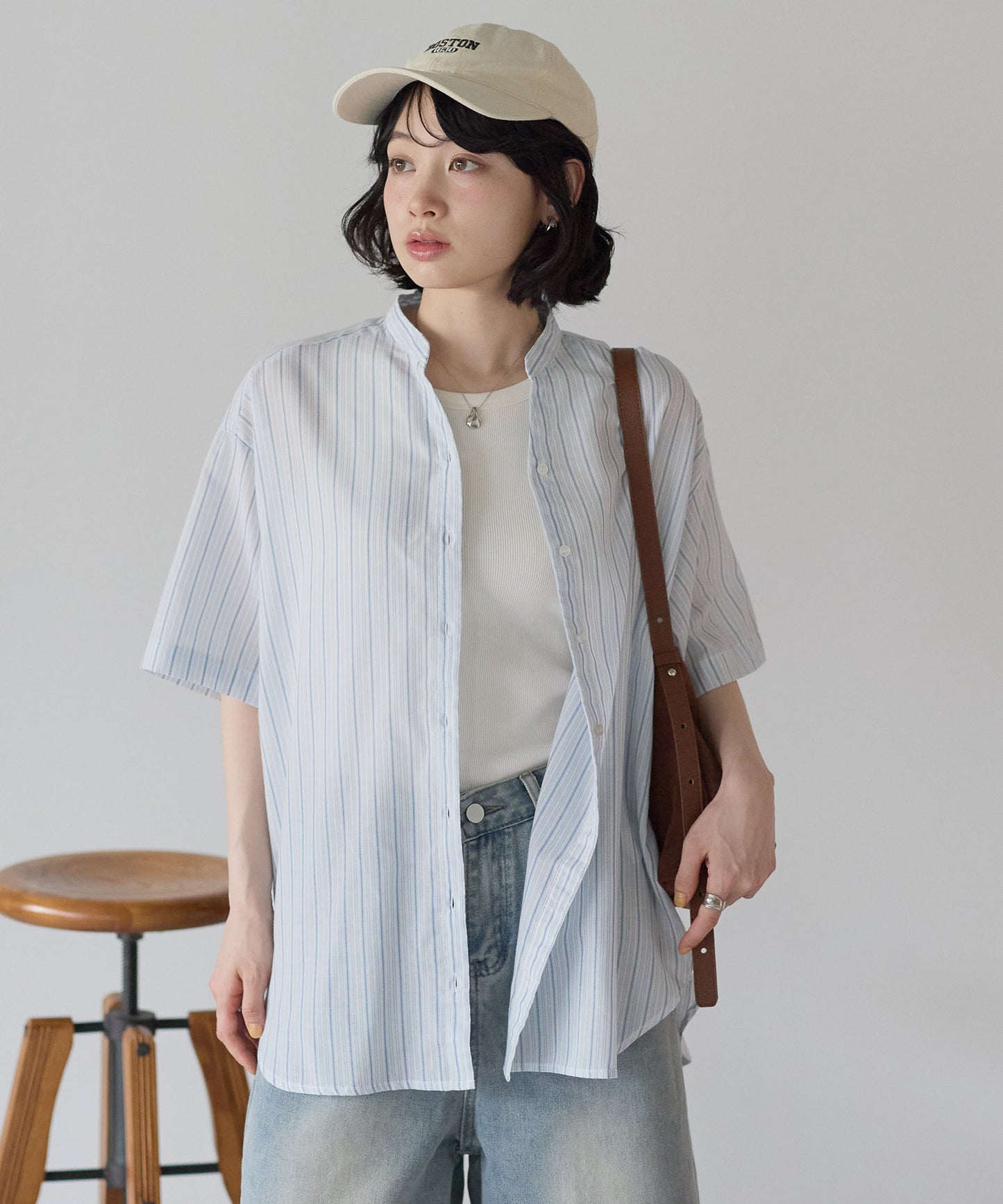 《Scheduled for April 29 Arrival》Back Design Front-Open Skipper Tunic