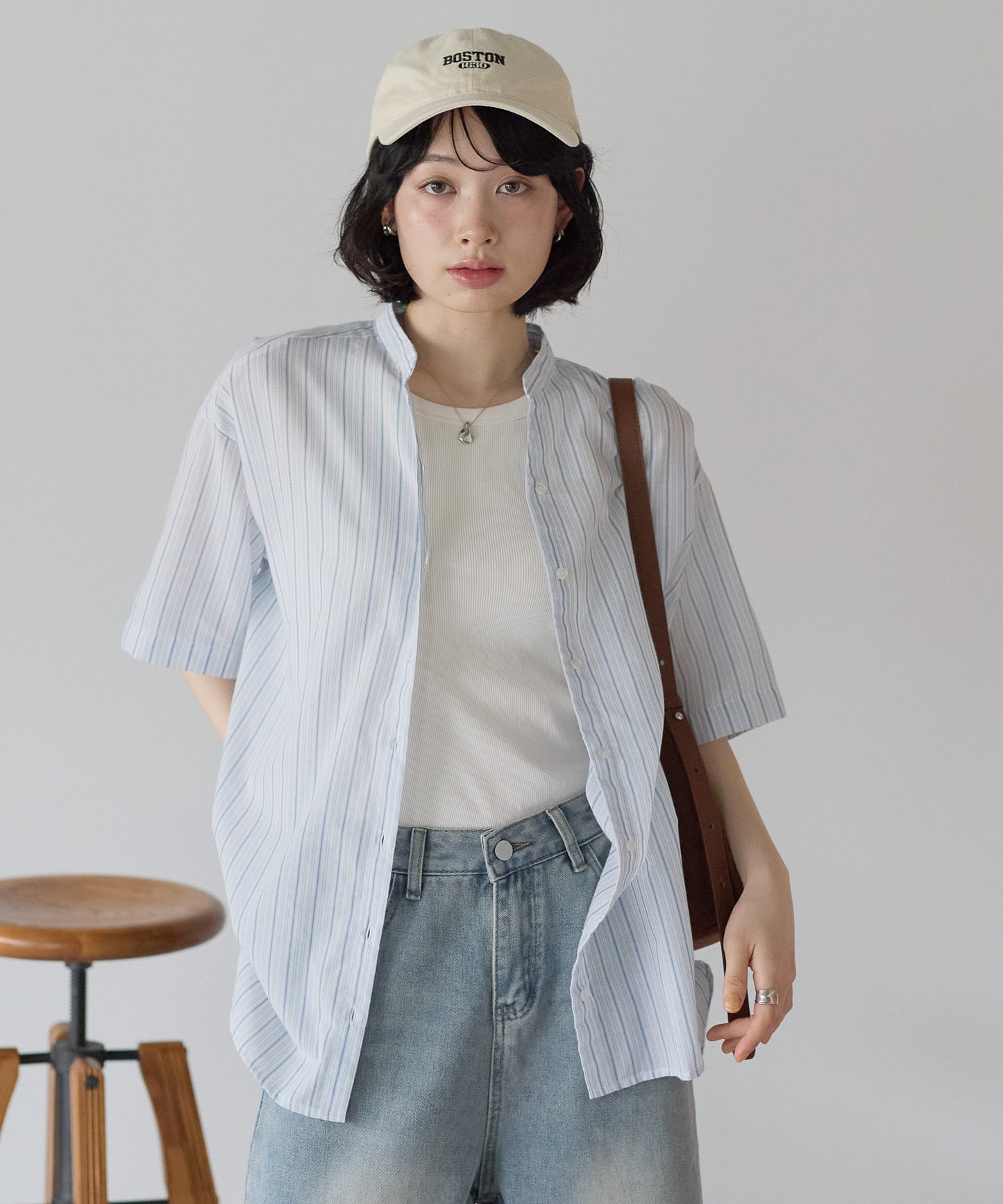 《Scheduled for April 29 Arrival》Back Design Front-Open Skipper Tunic