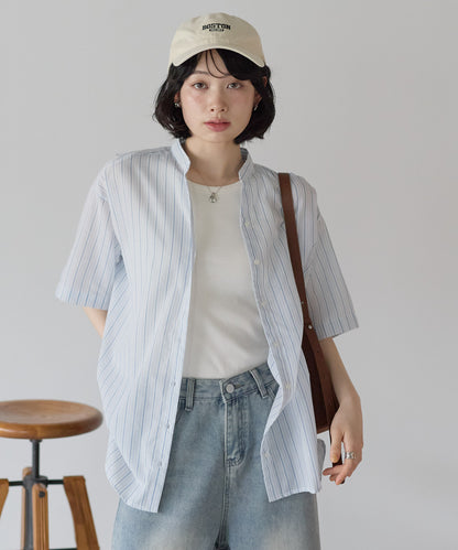 《Scheduled for April 29 Arrival》Back Design Front-Open Skipper Tunic