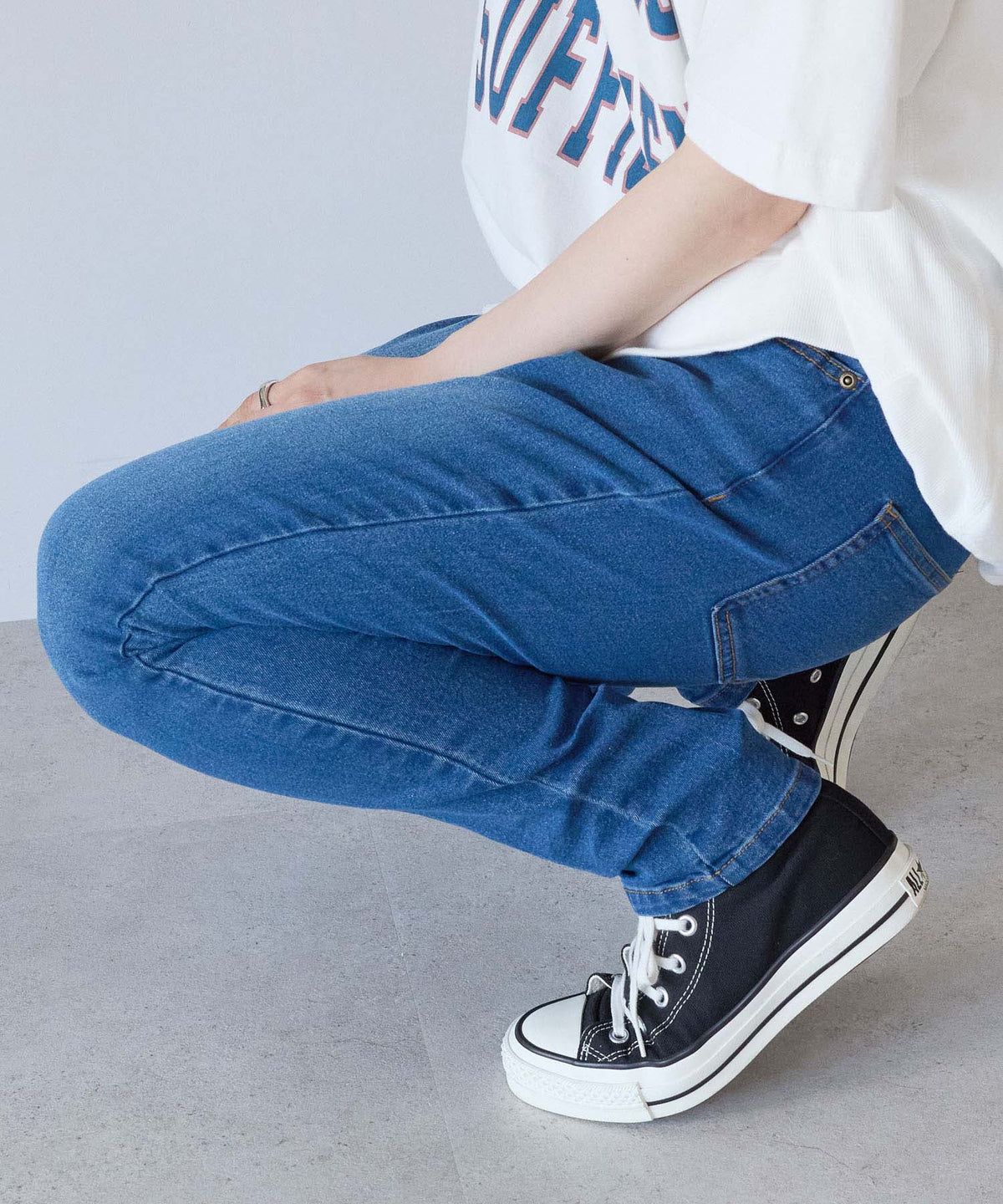 《近日発売》スーパーストレッチデニムスキニー