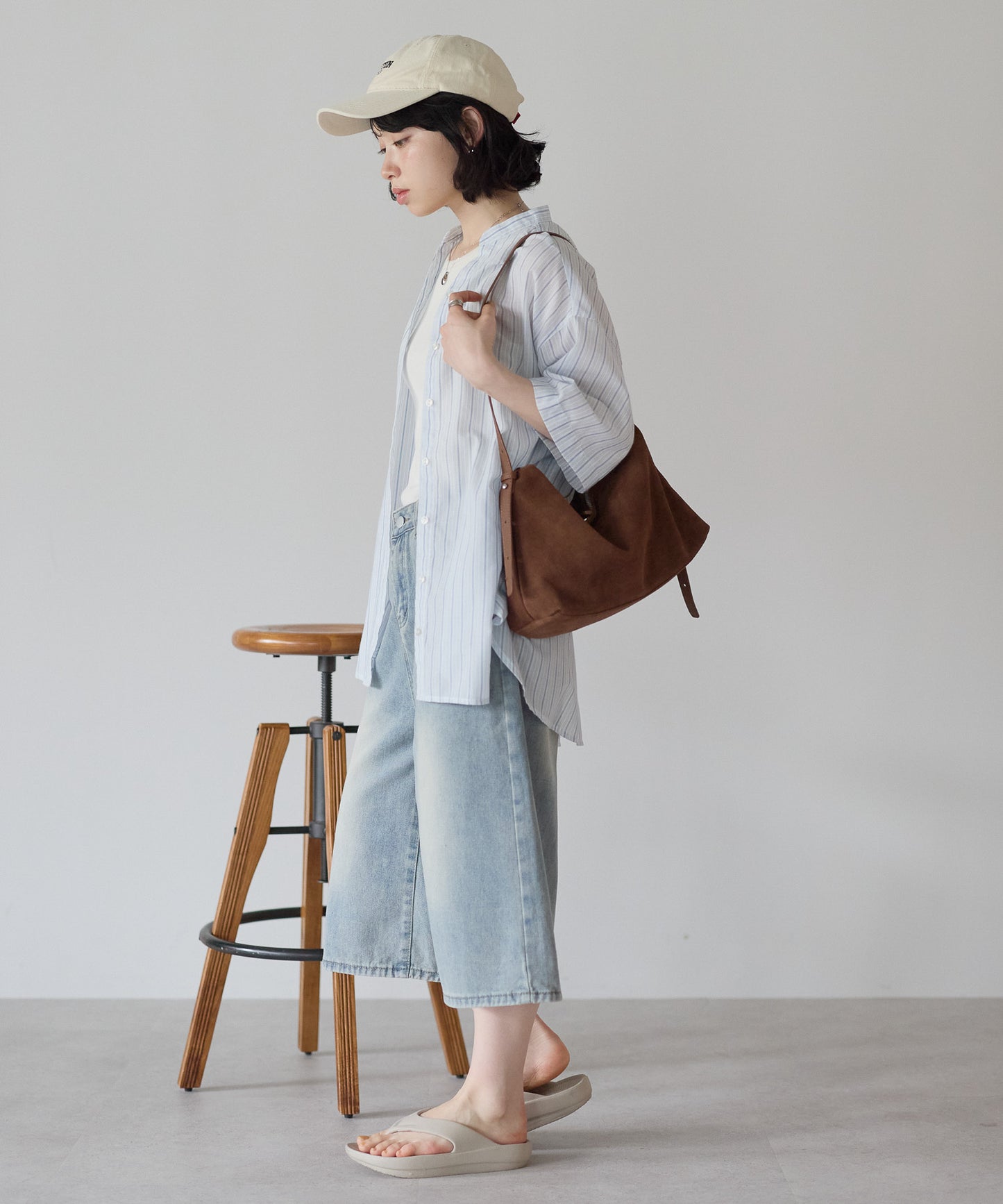 《Scheduled for April 29 Arrival》Back Design Front-Open Skipper Tunic