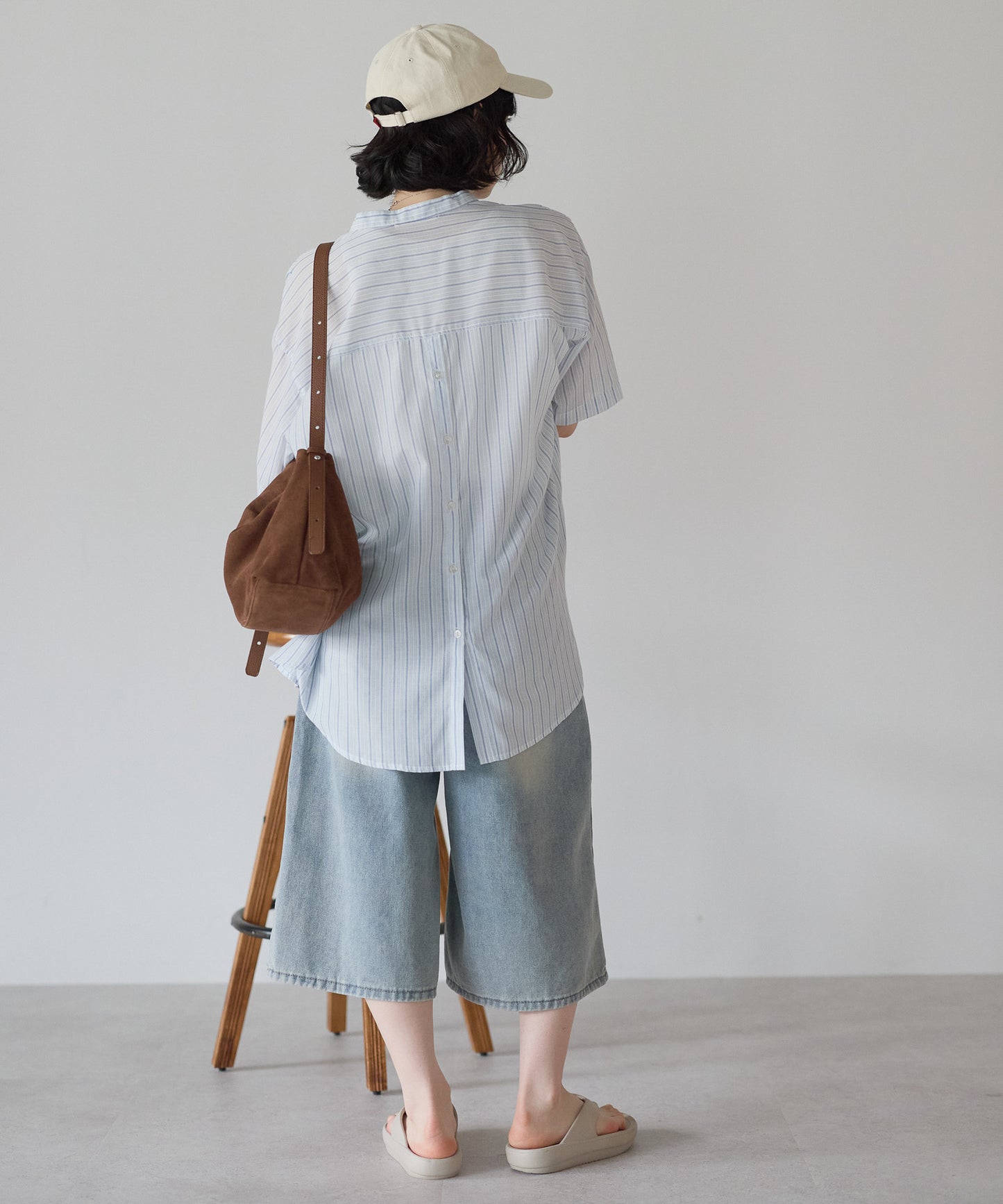 《Scheduled for April 29 Arrival》Back Design Front-Open Skipper Tunic