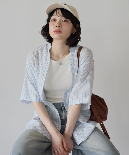 《Scheduled for April 29 Arrival》Back Design Front-Open Skipper Tunic