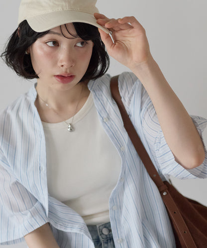《Scheduled for April 29 Arrival》Back Design Front-Open Skipper Tunic