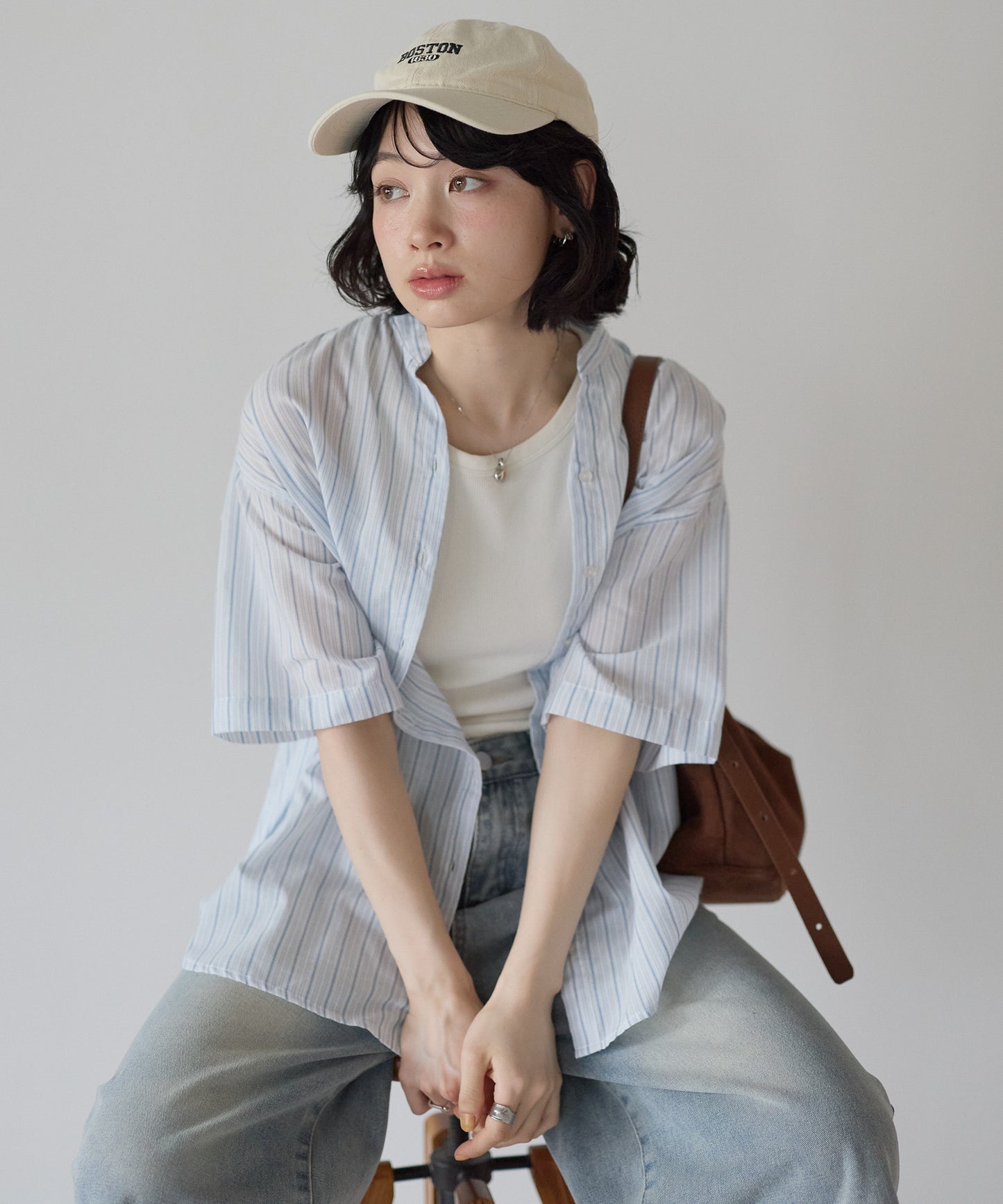 《Scheduled for April 29 Arrival》Back Design Front-Open Skipper Tunic