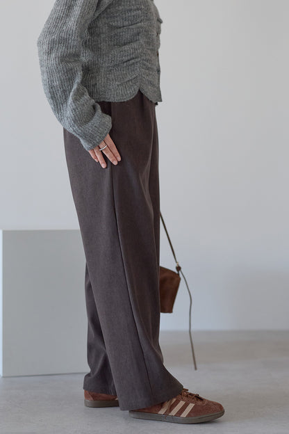 ≪SALE≫Corduroy Bonded Wide Pants