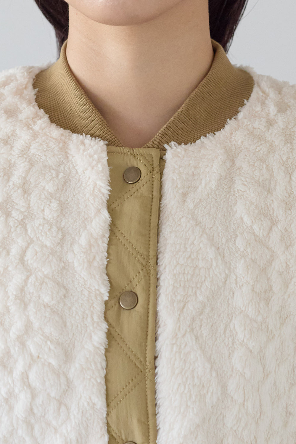 ≪SALE≫Boa & Quilted MA1 Blouson