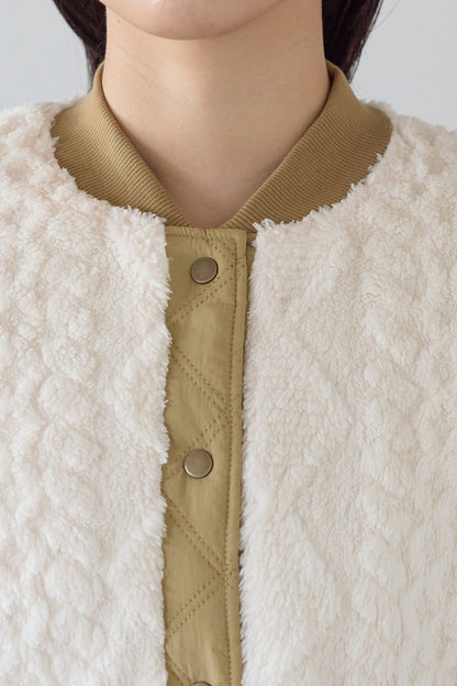 ≪SALE≫Boa & Quilted MA1 Blouson